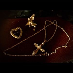 AVON Necklace , Pin, & Brooch